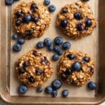 Healthy Blueberry Oatmeal Cookies Recipe