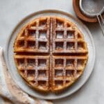 Flourless Banana Oat Waffles Recipe