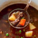 Crockpot Vegetable Beef Soup Recipe