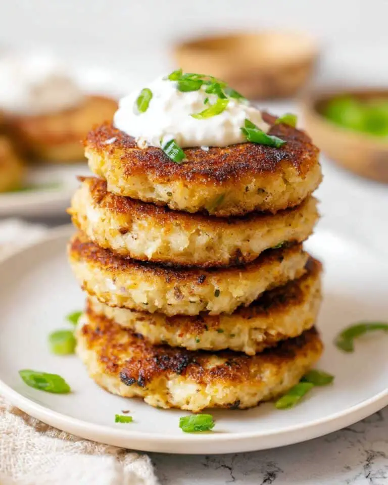 Crispy Cauliflower Fritters Recipe