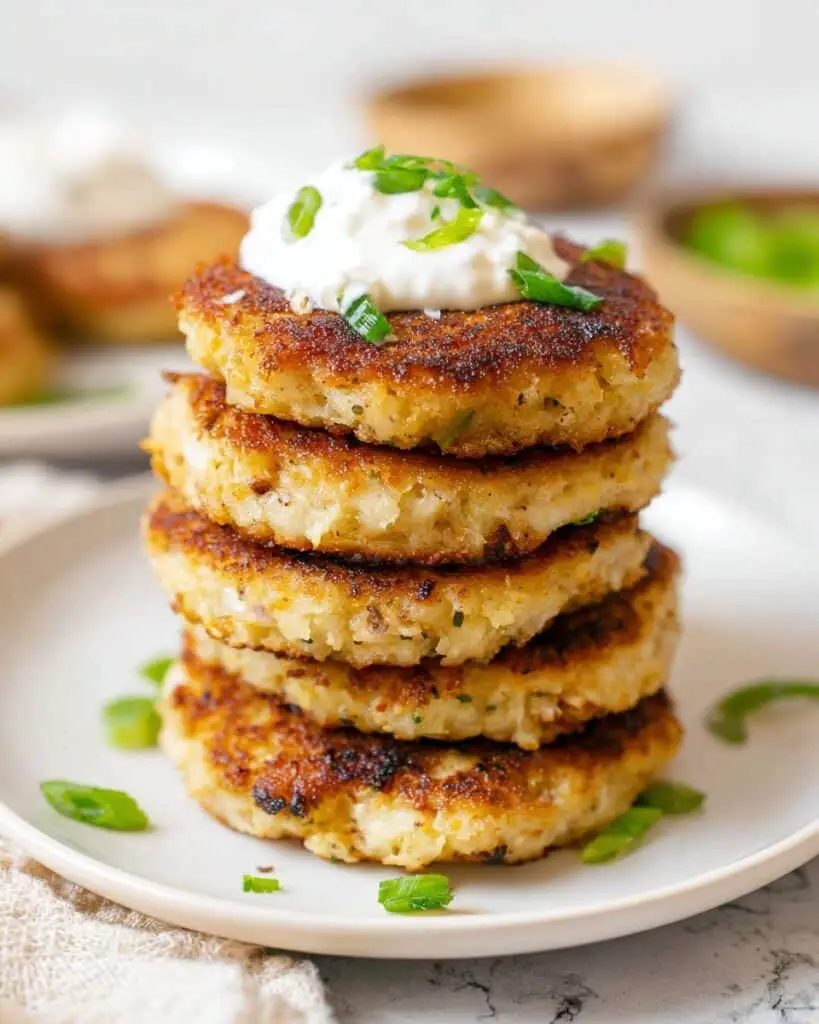Crispy Cauliflower Fritters Recipe