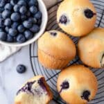 Cottage Cheese Blueberry Muffins Recipe