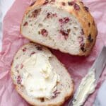 Strawberry White Chocolate Sourdough Bread Recipe