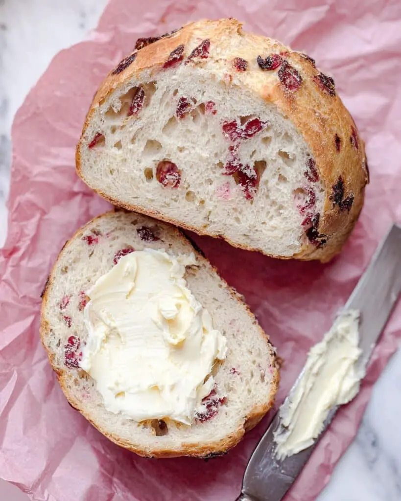 Strawberry White Chocolate Sourdough Bread Recipe