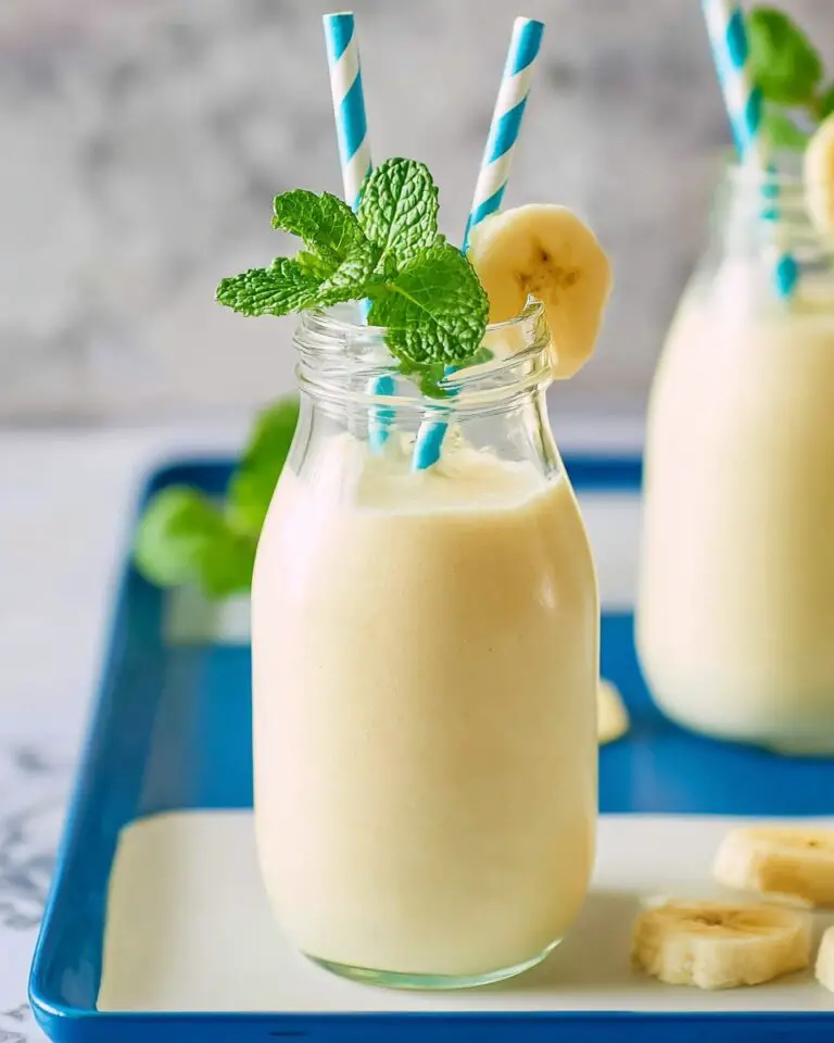 Korean Banana Milk Recipe