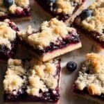 Paleo Blueberry Crumb Bars (No Oats) Recipe