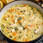 Avgolemono — Greek Lemon Chicken Soup Recipe