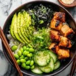 Salmon and Rice Bowls with Spicy Mayo Recipe