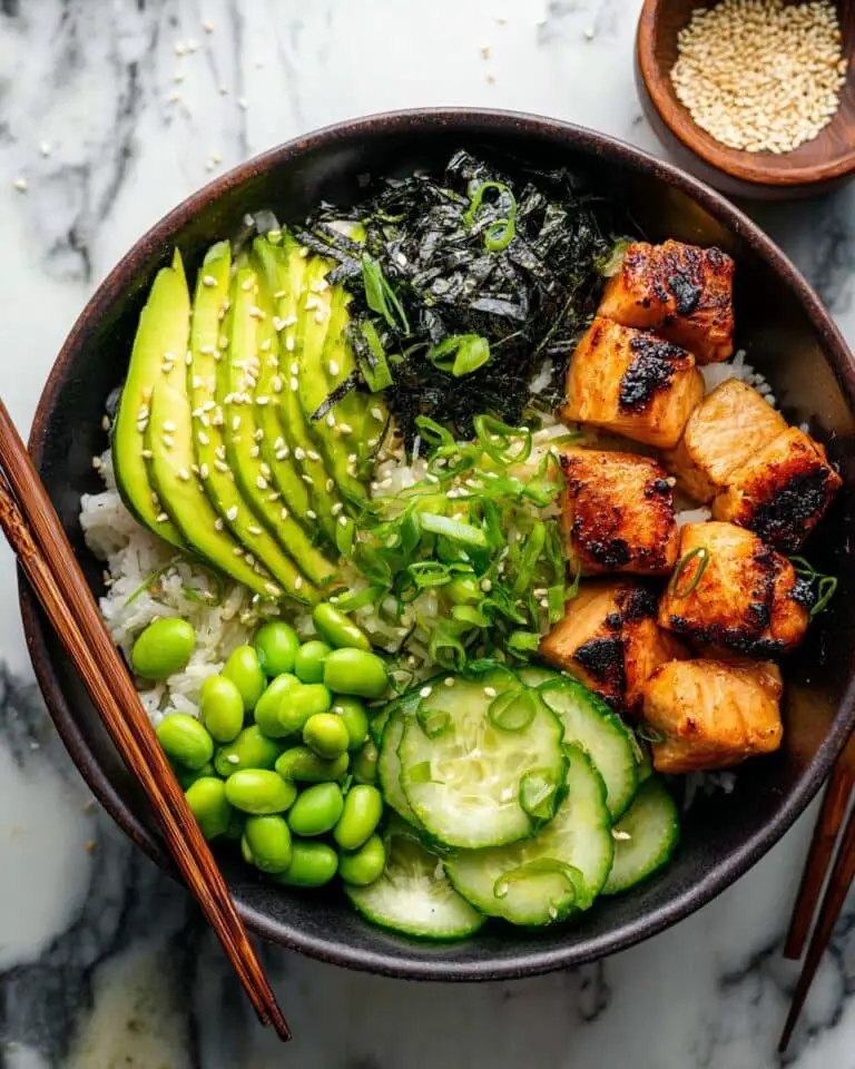 Salmon and Rice Bowls with Spicy Mayo Recipe
