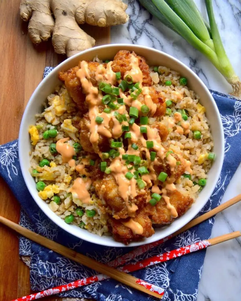 Bang Bang Chicken Fried Rice Recipe