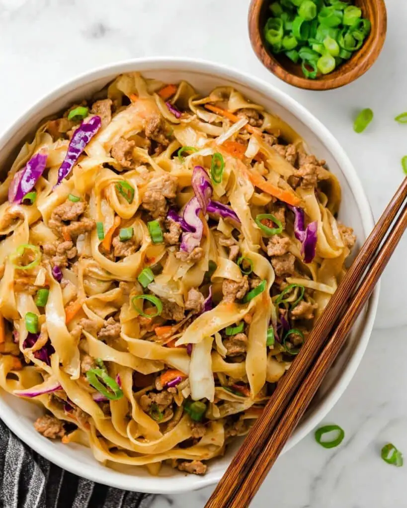 Potsticker Noodle Bowl Recipe