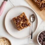 Banana Oatmeal Chocolate Chip Bars Recipe