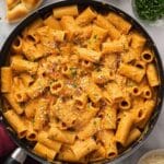 Creamy Tomato Rigatoni Pasta Recipe