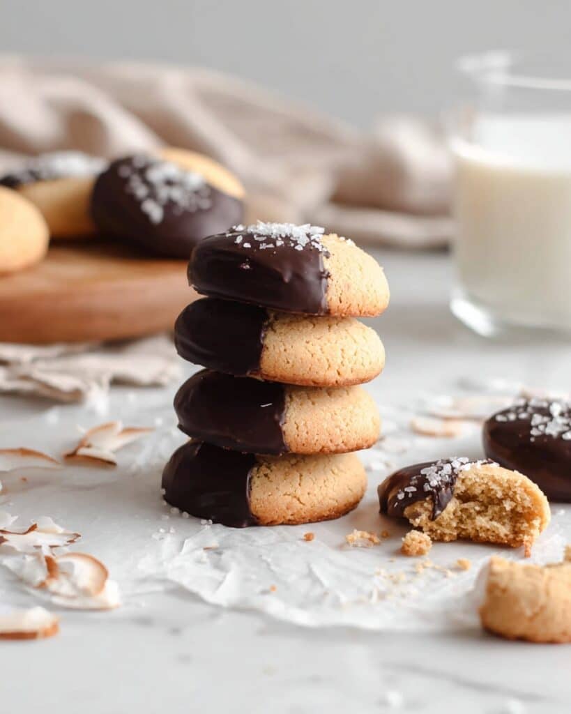 Coconut Flour Shortbread Cookies Recipe