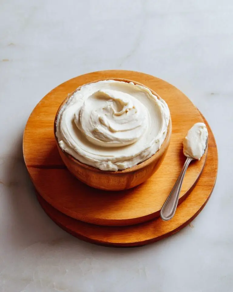 Cashew Buttercream Frosting (2 Ways) Recipe