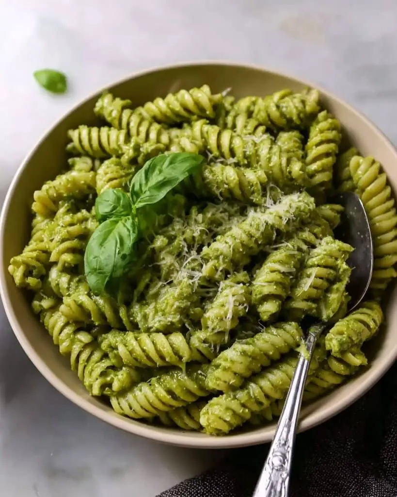 Silken Tofu Spinach Pasta Sauce Recipe