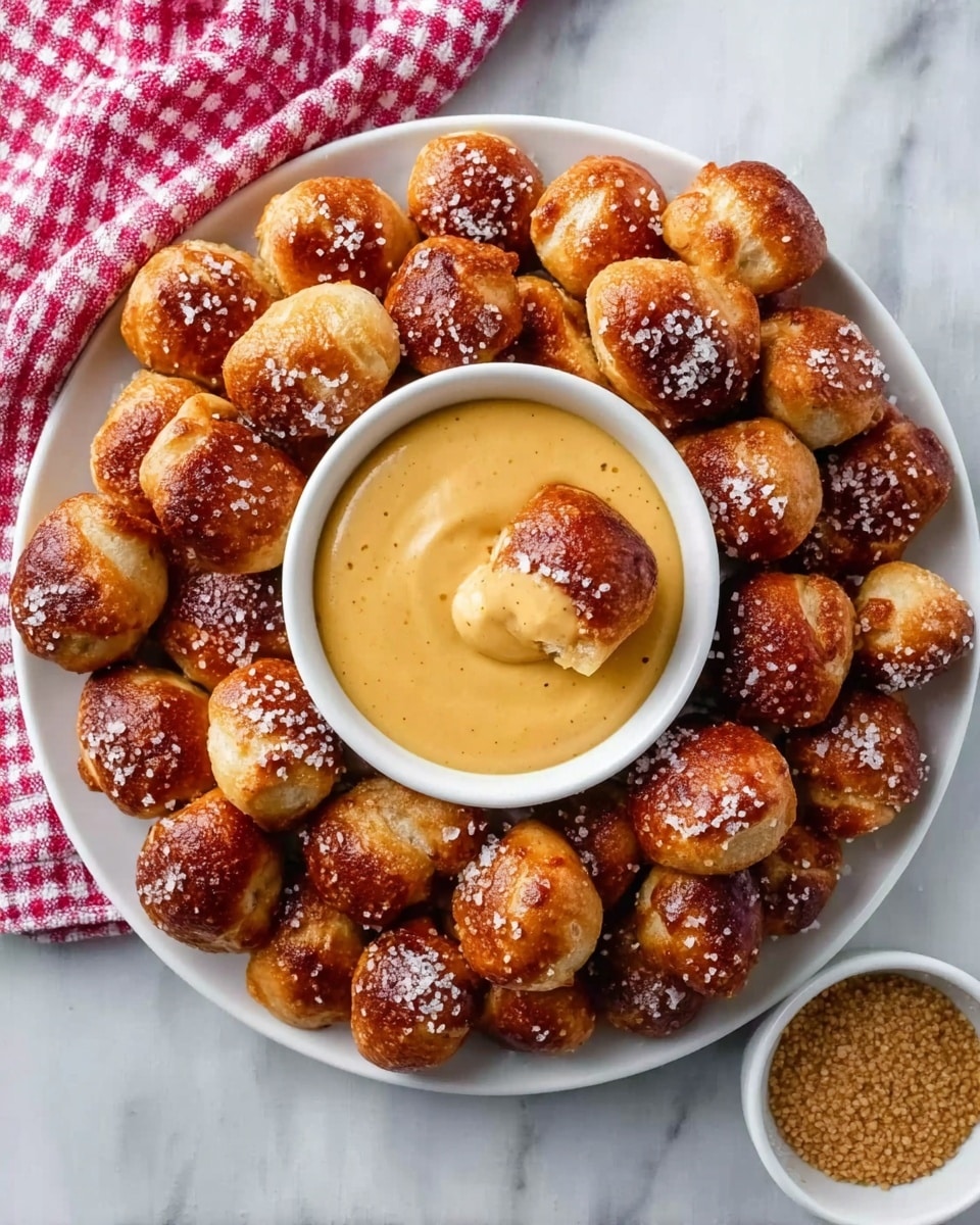 Soft Pretzel Bites Recipe