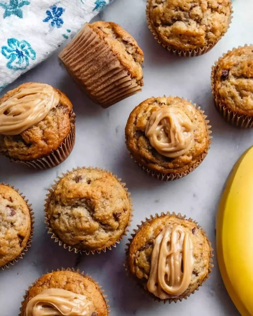 Peanut Butter Banana Muffins Recipe