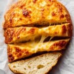No-Knead Cheesy Bread Recipe