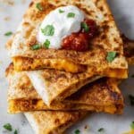 Cheesy Chicken Quesadilla Recipe
