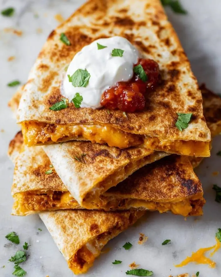 Cheesy Chicken Quesadilla Recipe