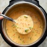 Instant Pot Broccoli Cheddar Soup Recipe