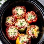 Crockpot Stuffed Peppers Recipe