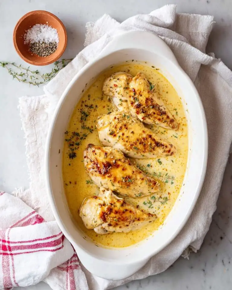 Melt-In-Your-Mouth Baked Chicken with Parmesan Sauce Recipe