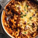 One Pot Chili Mac and Cheese Recipe