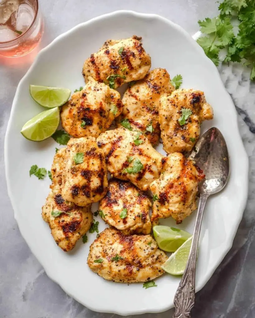 Tender Grilled Chicken Thighs Recipe