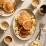 Healthy Banana Oatmeal Pancakes (Made in the Blender!) Recipe