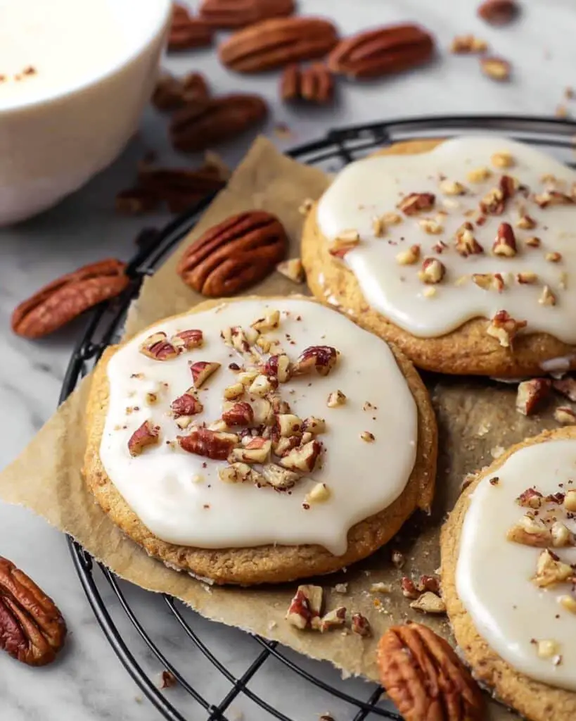 Brown Butter Maple Pecan Cookies Recipe