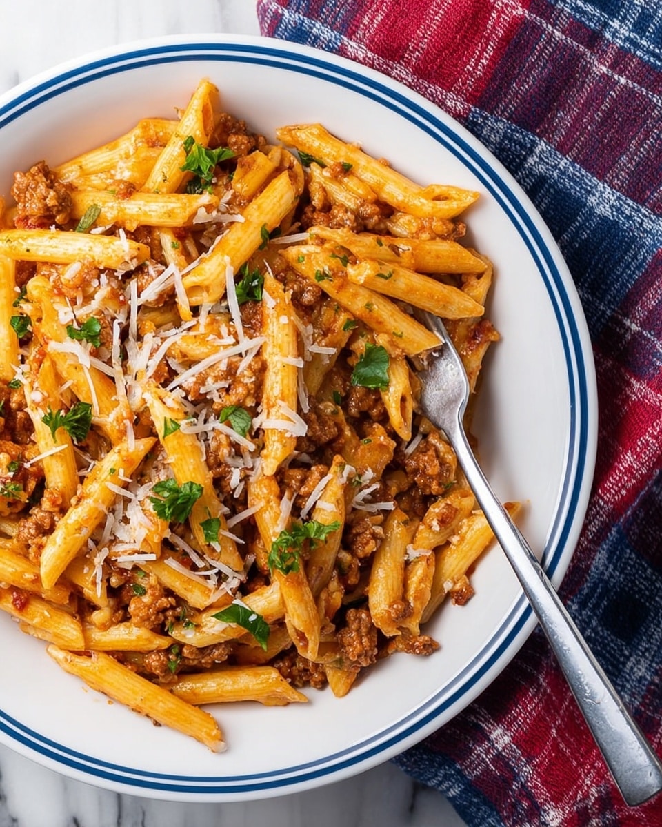 One Pan Beefaroni Recipe