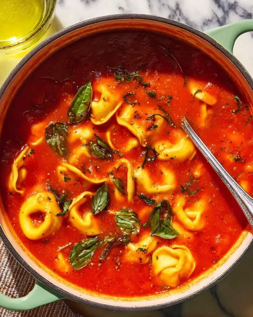 Tomato Tortellini Soup Recipe