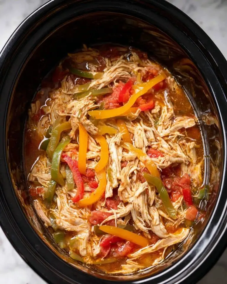 Crockpot Chicken Fajitas Recipe