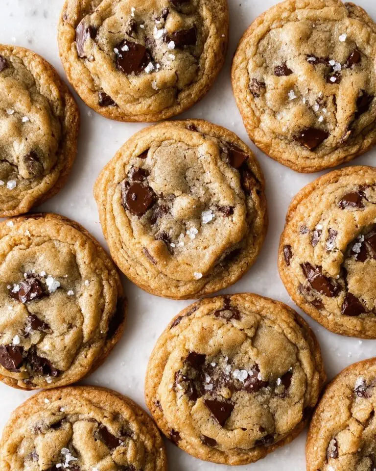 Thick & Gooey Toasted Walnut Chocolate Chip Cookies Recipe