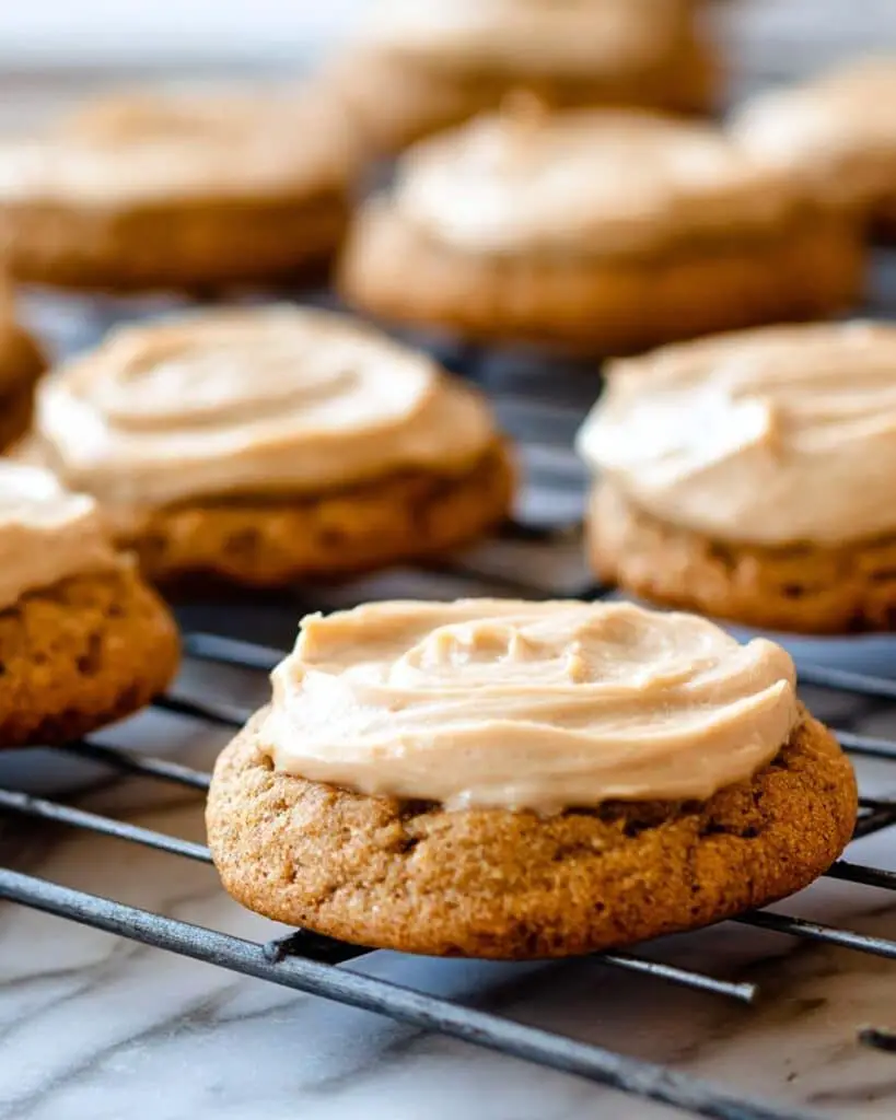 Pumpkin Cookies with Cinnamon Cream Cheese Frosting Recipe