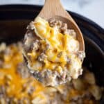 Crockpot Hamburger Potato Casserole Recipe