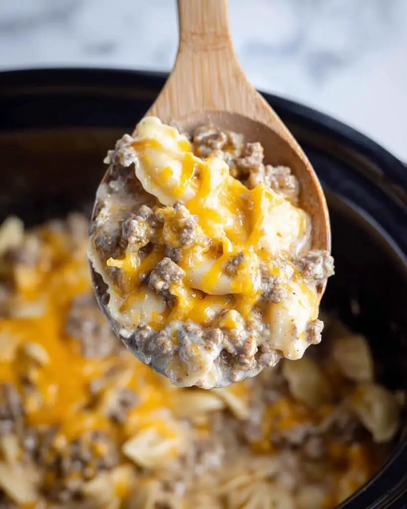 Crockpot Hamburger Potato Casserole Recipe