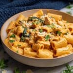 Rigatoni Fiorentina (Creamy Chicken Florentine Pasta) Recipe