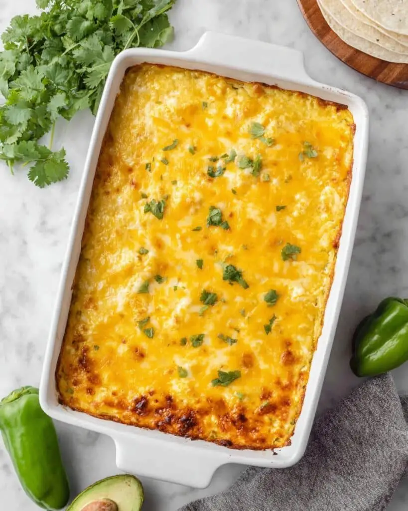 Easy Chicken Fajita Casserole Recipe