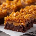 Caramel Crunch Brownies Recipe