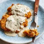 Crispy Chicken-Fried Chicken with Homemade Gravy Recipe