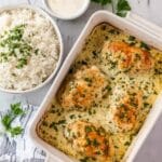 Smothered Cheesy Sour Cream Chicken Recipe