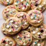 Cake Batter Chocolate Chip Cookies Recipe