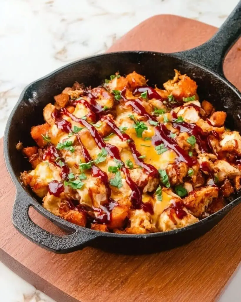 BBQ Chicken Potato Skillet Recipe