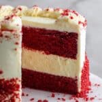 Red Velvet Cheesecake Cake Recipe