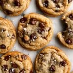 The Best Chewy Salted Caramel Chocolate Chip Cookies Recipe