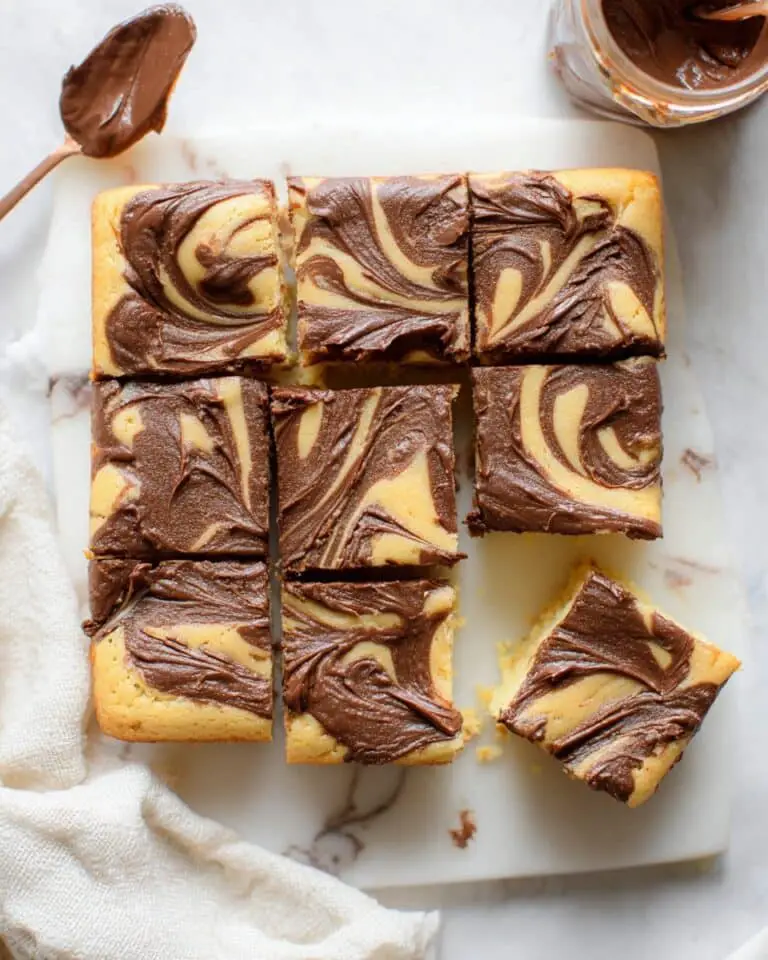 Nutella Blondies (Gooey & So Good) Recipe