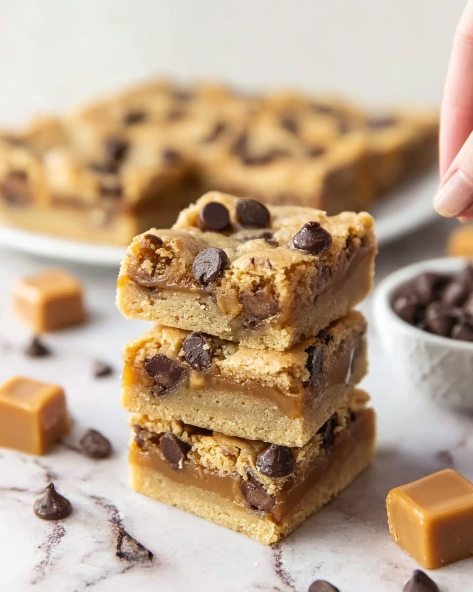 Caramel Cookie Bars Recipe